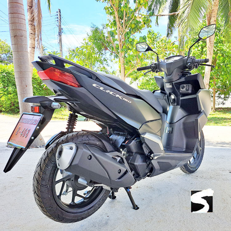 Roller mieten Koh Samui Honda Click 160ccm ohne Reisepass mit Lieferung