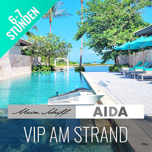 Erholsamer VIP Strandbesuch TUI & AIDA Kreuzfahrer auf Koh Samui in Thailand
