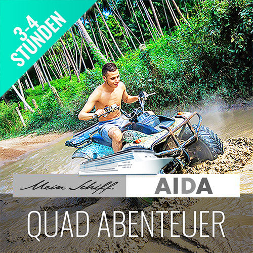 Kreuzfahrt - Quad Insel Ausflug 4 Stunden Kreuzfahrtpassagiere - kohsamuiausflug.de