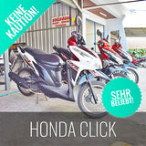 Roller mieten Koh Samui Honda Click 125 ohne Reisepass mit Lieferung