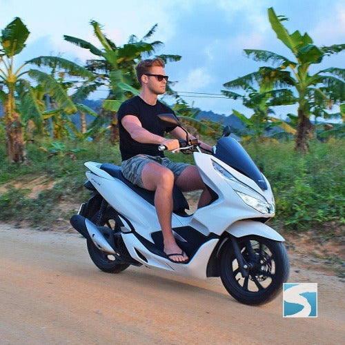 Fahrzeug - Roller mieten Koh Samui Thailand Honda PCX 150 ohne Reisepass mit Lieferung - kohsamuiausflug.de
