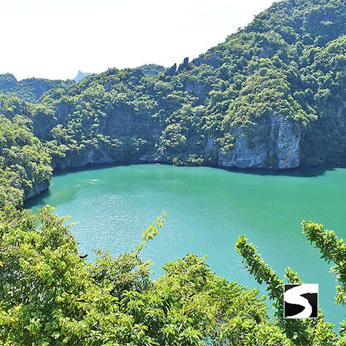 Ausflüge - Ausflug National Park goldenes Becken Angthong - kohsamuiausflug.de