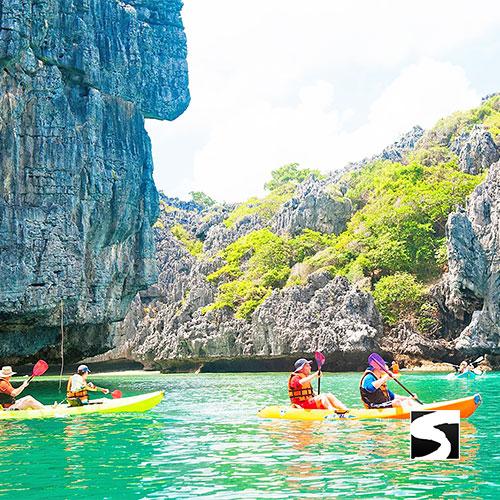 Ausflüge - Ausflug National Park goldenes Becken Angthong - kohsamuiausflug.de