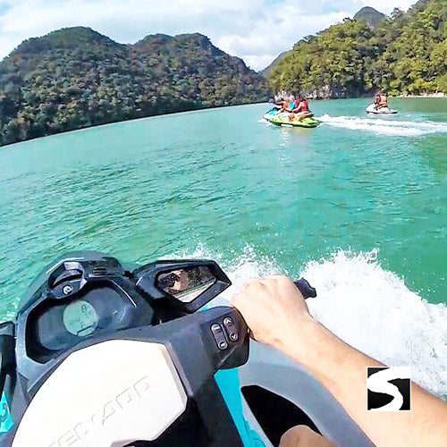 Kreuzfahrer Ausflug Jet Ski Safari mit Passagier - kohsamuiausflug.de