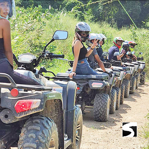 Kreuzfahrt - Quad Insel Ausflug 4 Stunden Kreuzfahrtpassagiere - kohsamuiausflug.de