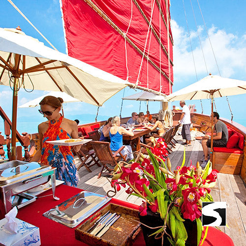 Ausflüge - Bootstour Segelschiff von Koh Samui nach Angthong - kohsamuiausflug.de