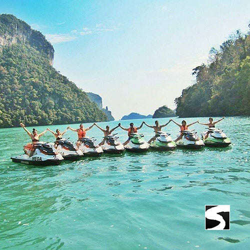 Ausflüge - Ausflug Jet Ski Abenteuer Safari 4 Stunden mit Passagier - kohsamuiausflug.de