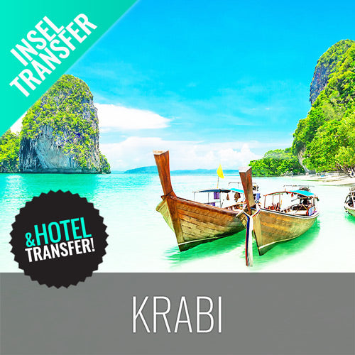 Transfer - Standard Inseltransfer nach Krabi (Ao Nang) von Koh Samui aus jederzeit - kohsamuiausflug.de