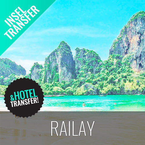 Transfer - Komfortabler Inseltransfer nach Railay (Ao Nammao Hafen) von Koh Samui aus - kohsamuiausflug.de