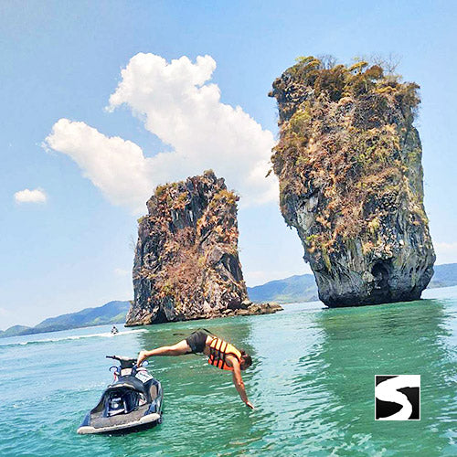 Kreuzfahrer Ausflug Jet Ski Safari mit Passagier - kohsamuiausflug.de