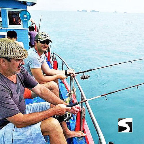 Kreuzfahrt - Kreuzfahrt Ausflug Hochseeangeln traditionelles Fischerboot - kohsamuiausflug.de
