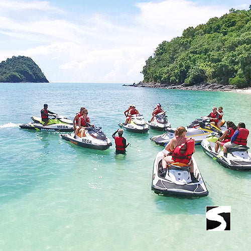Ausflüge - Ausflug Jet Ski Abenteuer Safari 4 Stunden mit Passagier - kohsamuiausflug.de