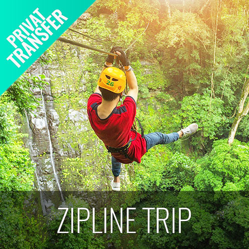Aktivität - Abenteuer Aktivität Seilrutsche "Zipline" 5000 Meter - kohsamuiausflug.de