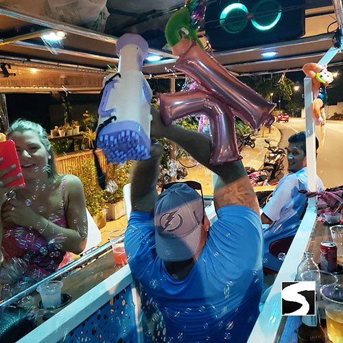 The BarCycle Koh Samui moving Bar Daytime or Sunset Run unique Event - kohsamui.tours