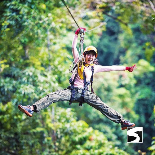 Kreuzfahrt - Abenteuer Ausflug Zipline 5000 Meter Kreuzfahrtpassagiere - kohsamuiausflug.de