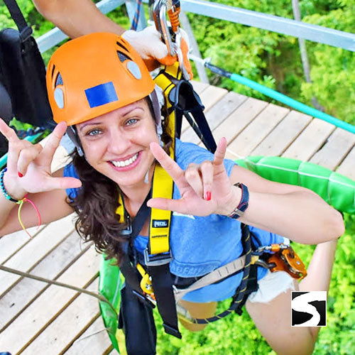 Kreuzfahrt - Abenteuer Ausflug Zipline 5000 Meter Kreuzfahrtpassagiere - kohsamuiausflug.de