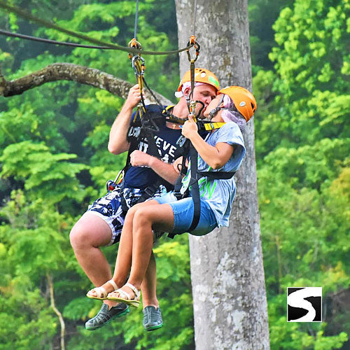 Aktivität - Abenteuer Aktivität Seilrutsche "Zipline" 5000 Meter - kohsamuiausflug.de