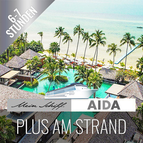 Strandclub am Traumstrand Koh Samui Kreuzfahrer TUI & AIDA