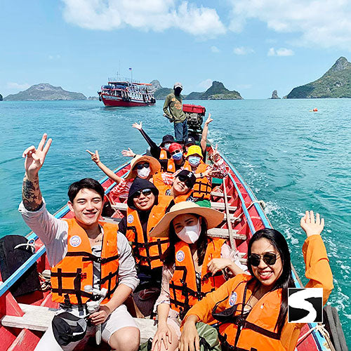 Ausflüge - Ausflug National Park goldenes Becken Angthong - kohsamuiausflug.de