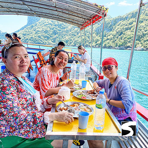 Ausflüge - Ausflug National Park goldenes Becken Angthong - kohsamuiausflug.de