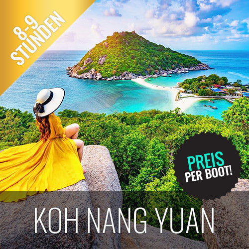 Privater Bootsausflug nach Koh Tao & Koh Nang Yuan – das Schnorchelparadies