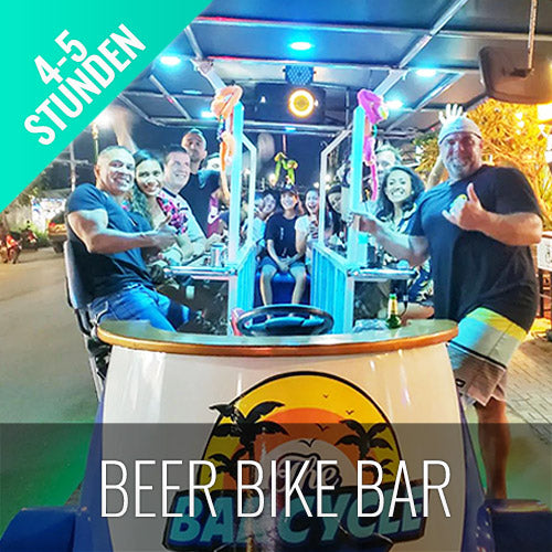 The BarCycle Koh Samui moving Bar Daytime or Sunset Run unique Event - kohsamui.tours