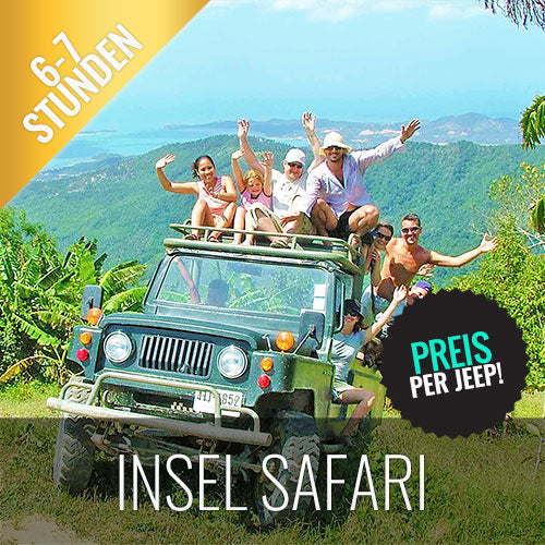 Ausflüge - Ganztags Inseltour mit Dschungel Safari - kohsamuiausflug.de