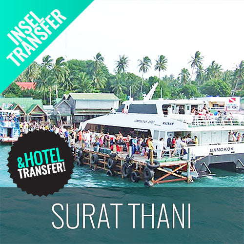 Transfer - Inseltransfer von Koh Samui nach Surat Thani zum Tapee Hafen - kohsamuiausflug.de